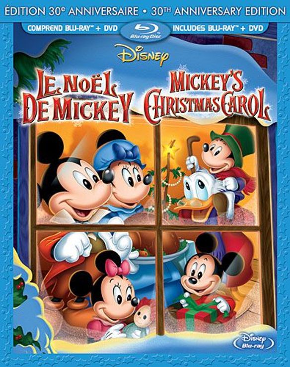 Mickey's Christmas Carol [Bilingual] [30th Anniversary Edition] [Blu-ray/DVD] cover art