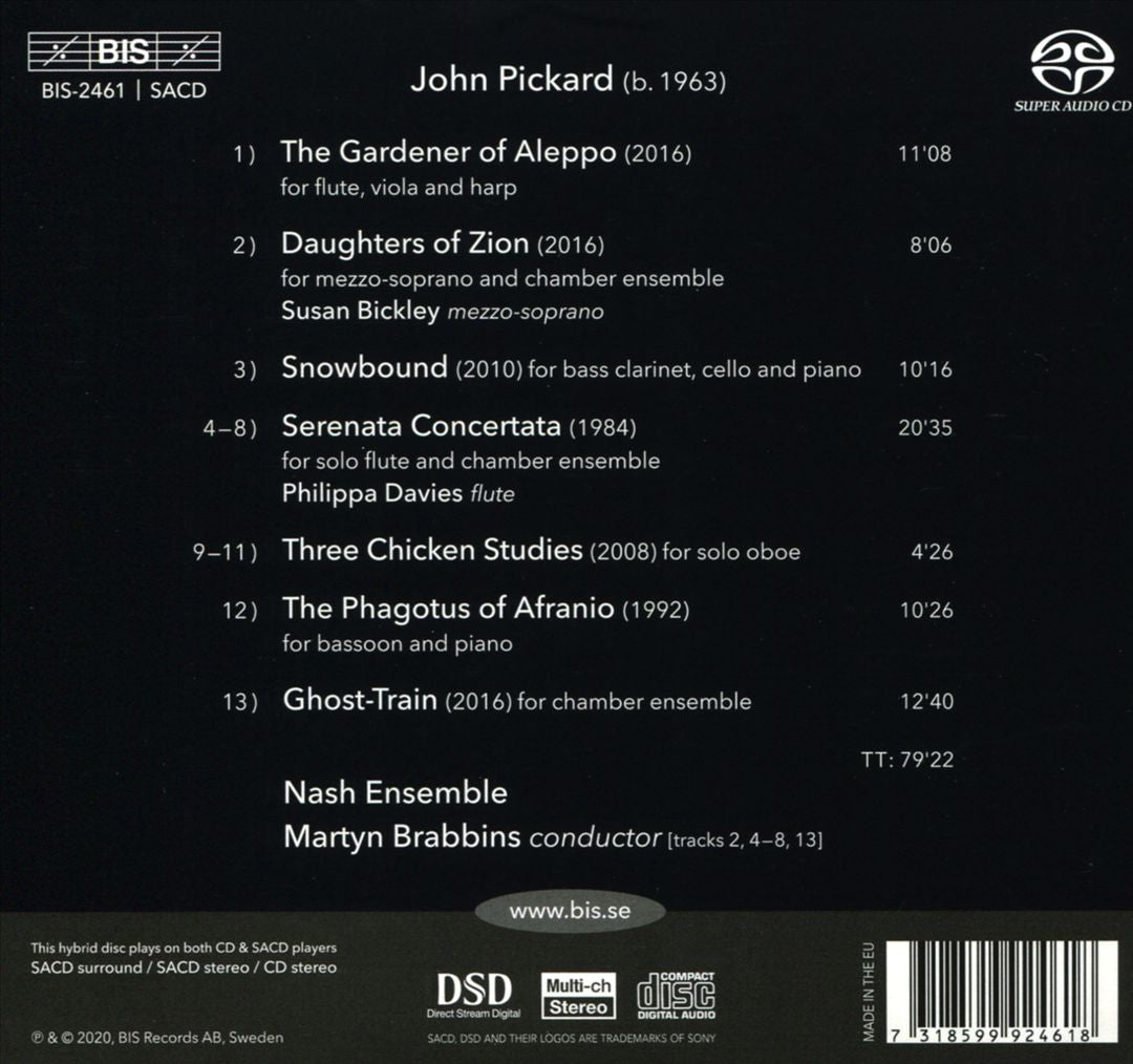 John Pickard: The Gardener of Aleppo and other Chamber Works cover art