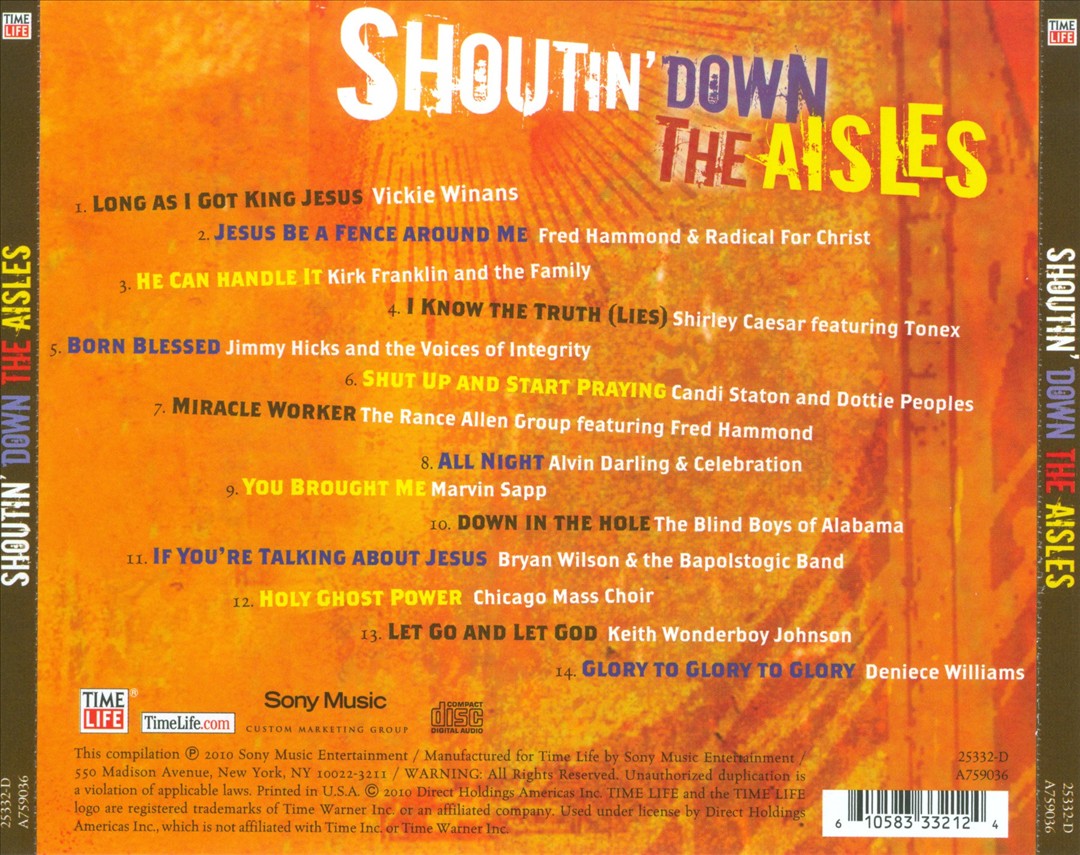 Shoutin' Down the Aisles cover art