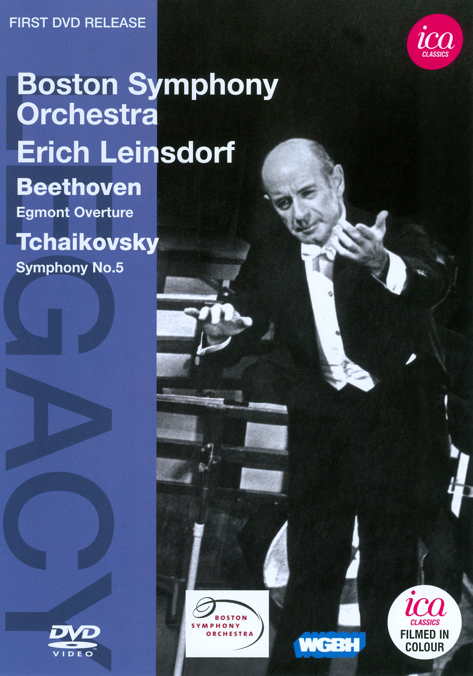 Beethoven: Symphony No. 5; Egmont Overture [Video] cover art