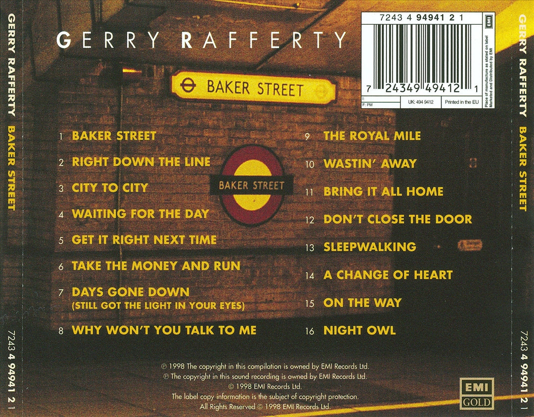 Baker Street [EMI Gold] cover art