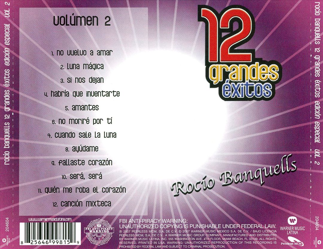 12 Grandes Exitos, Vol. 2 cover art