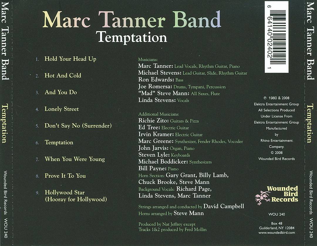 Temptation cover art