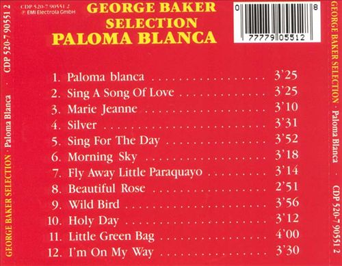 Paloma Blanca cover art