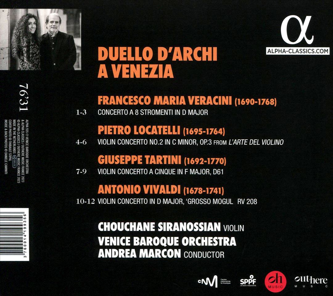 Duello d'archi a Venezia cover art