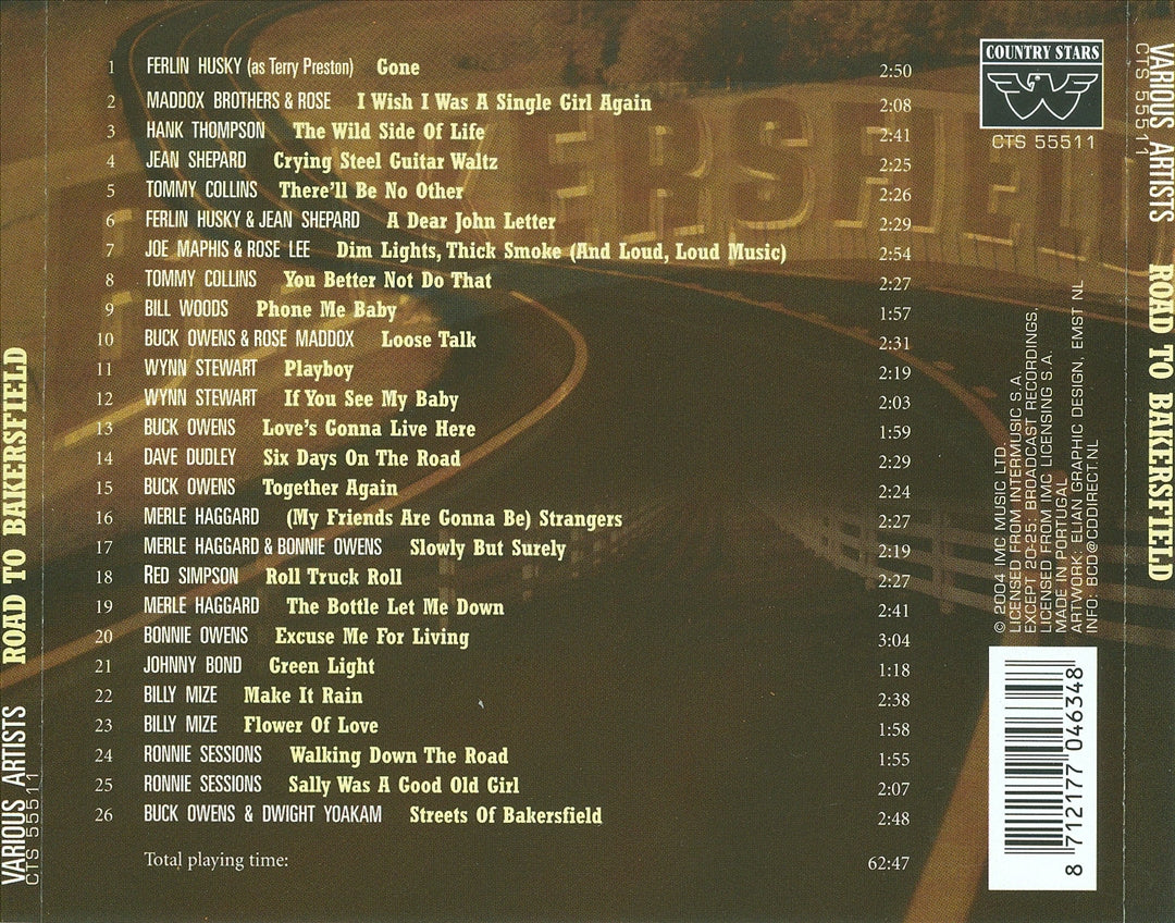 Road to Bakersfield cover art