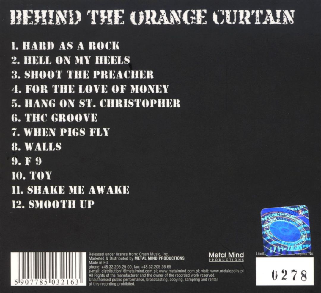 Behind the Orange Curtain cover art