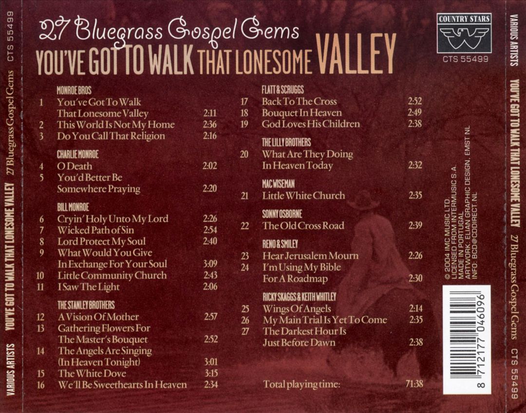 You've Got to Walk That Lonesome Valley cover art