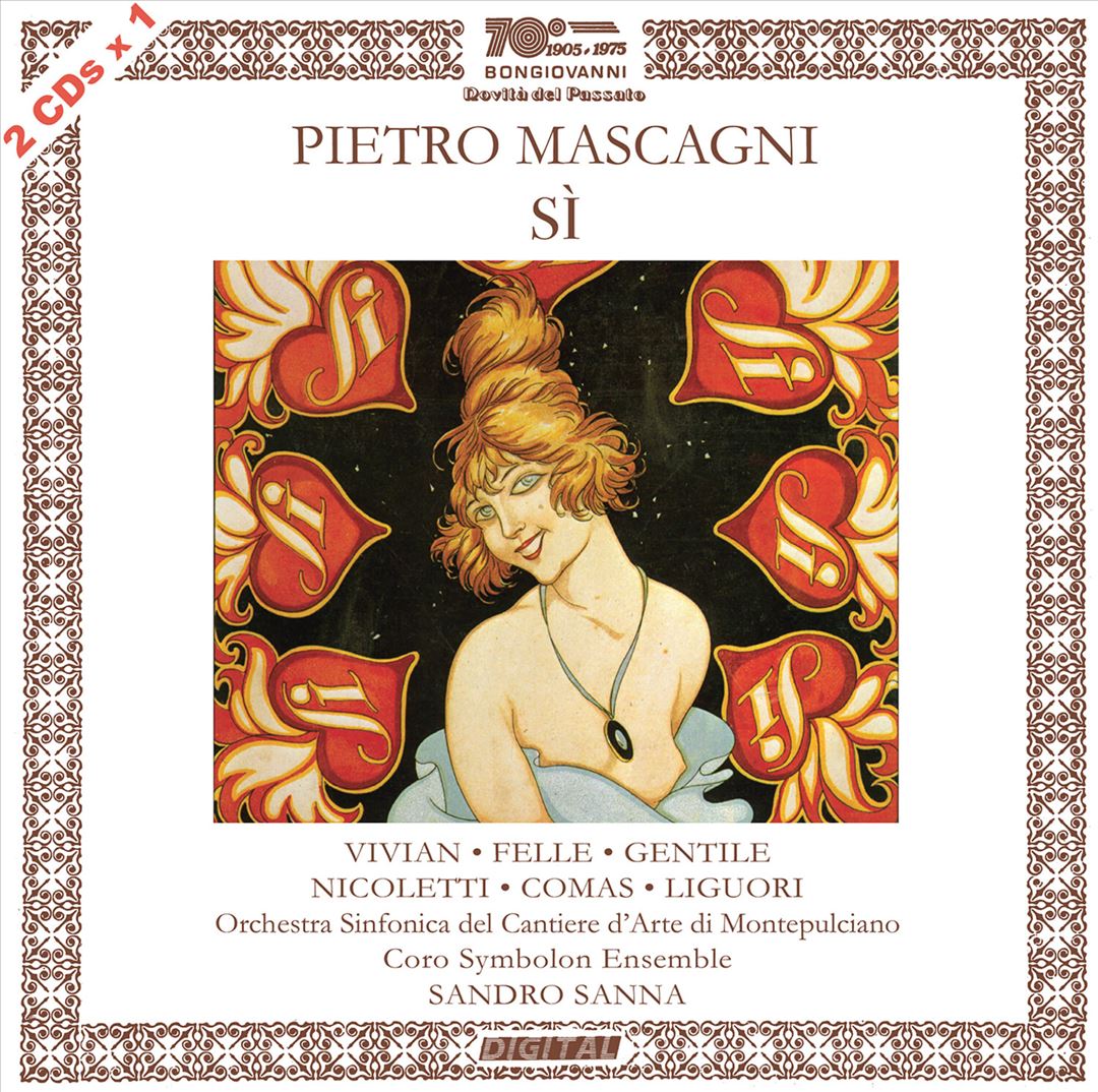 Pietro Mascagni: Sì cover art