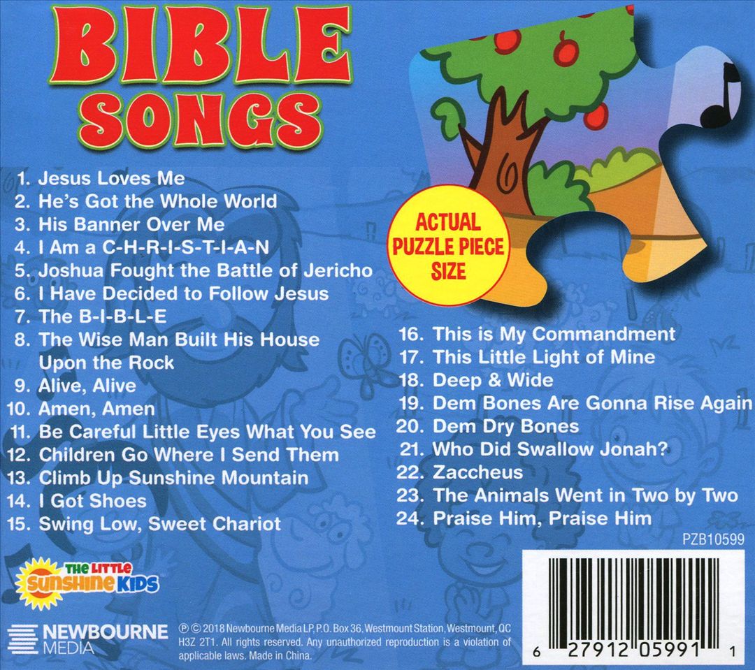 Bible Songs For Kids cover art