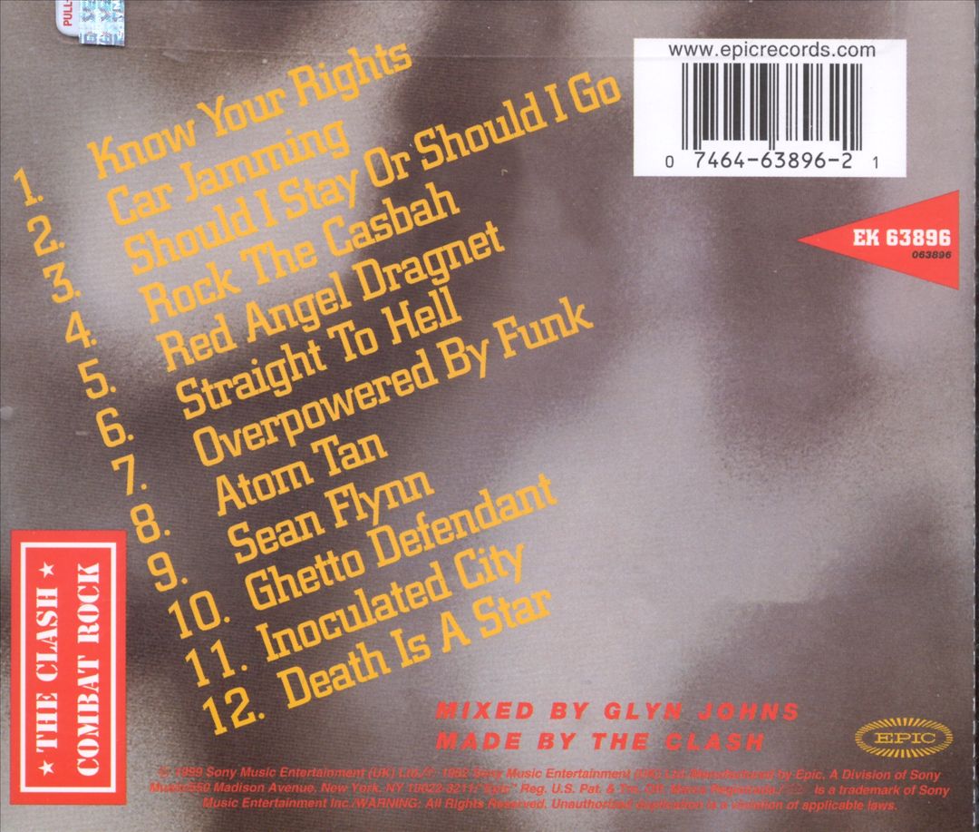 Combat Rock cover art