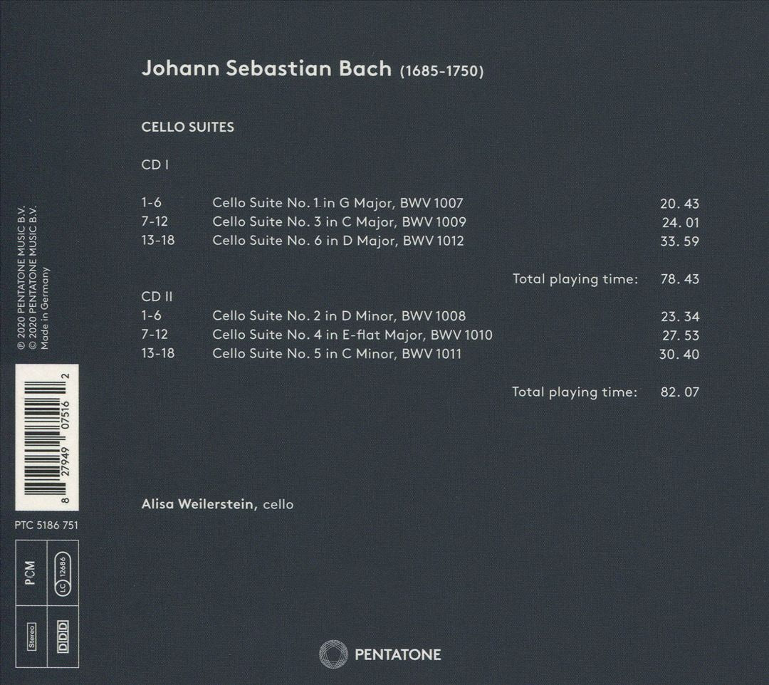 Bach cover art