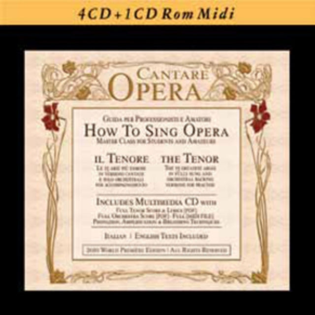 How to Sing Opera: Master Class for Students and Amateurs - The Tenor cover art