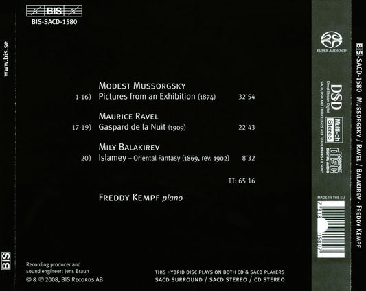 Freddy Kempf Plays Balakirev, Ravel & Mussorgsky cover art