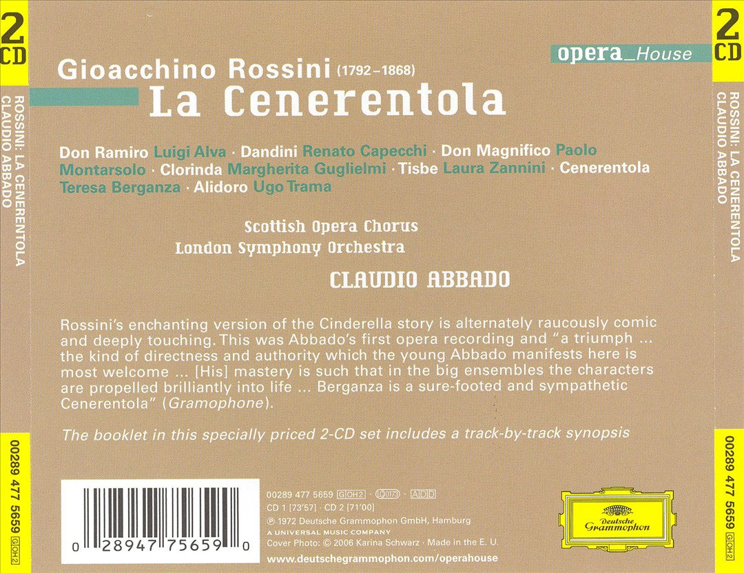 Rossini: La Cenerentola cover art