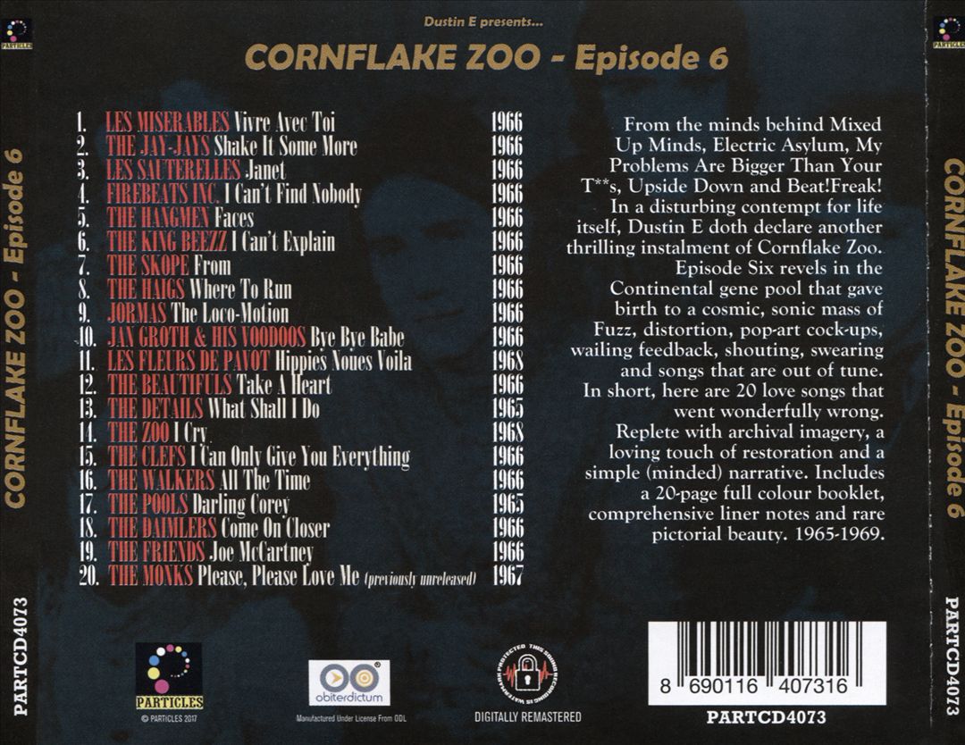 Dustin E Presents... Cornflake Zoo, Vol. 6 cover art