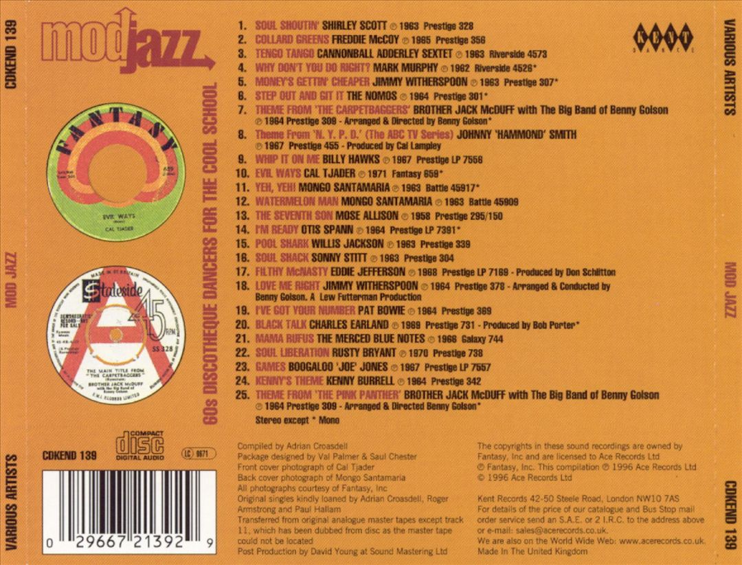 Mod Jazz cover art