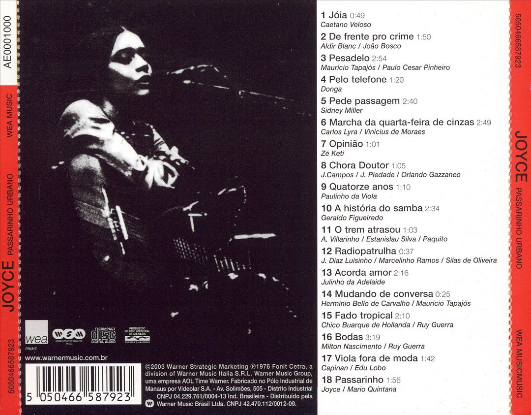 Passarinho Urbano cover art