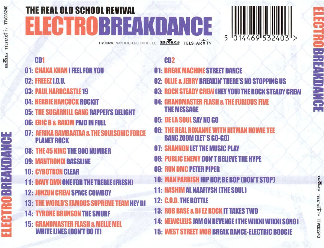 Electro Breakdance: Real Old School Revival cover art