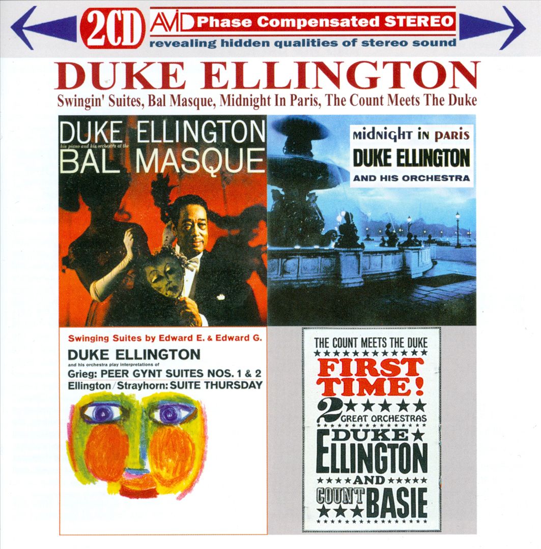 Swingin' Suites/Bal Masque/Midnight in Paris/The Count Meets the Duke cover art