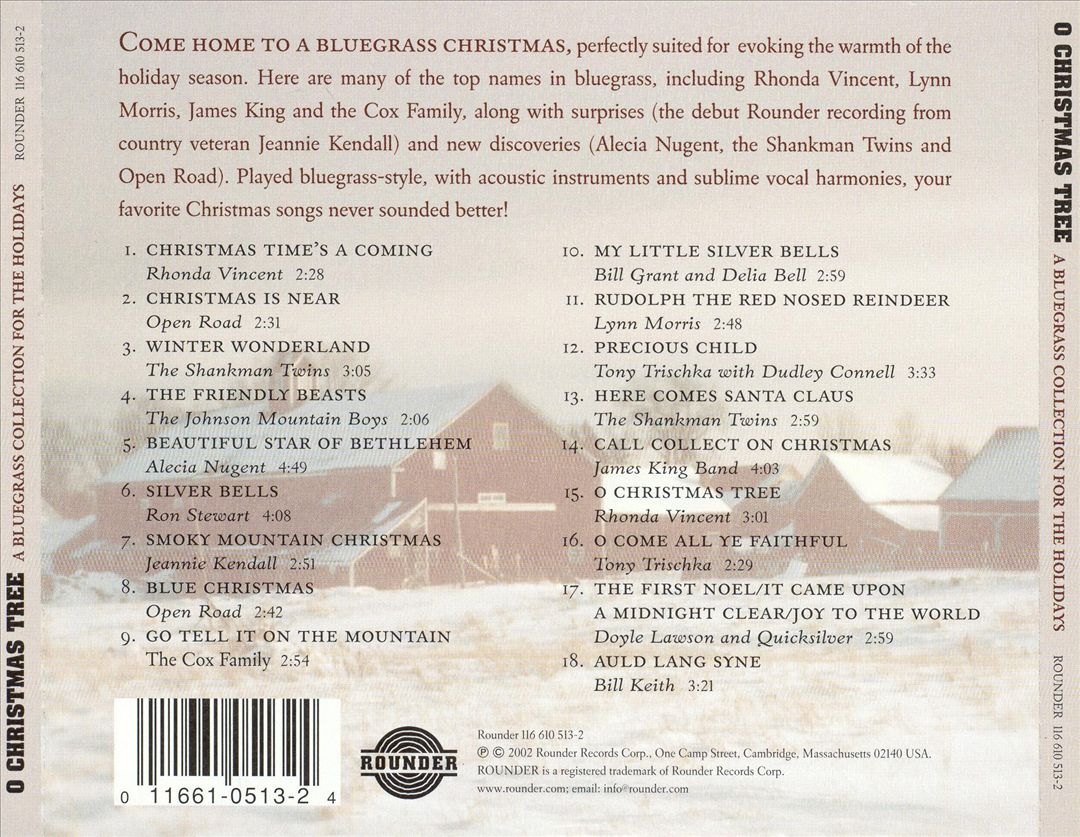 O Christmas Tree!: A Bluegrass Collection for the Holidays cover art