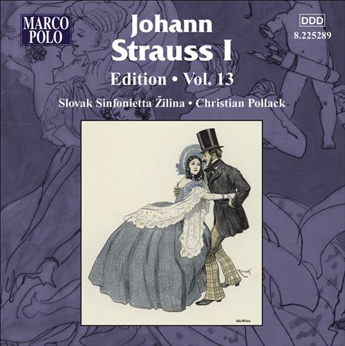 Johann Strauss I Edition, Vol. 13 cover art