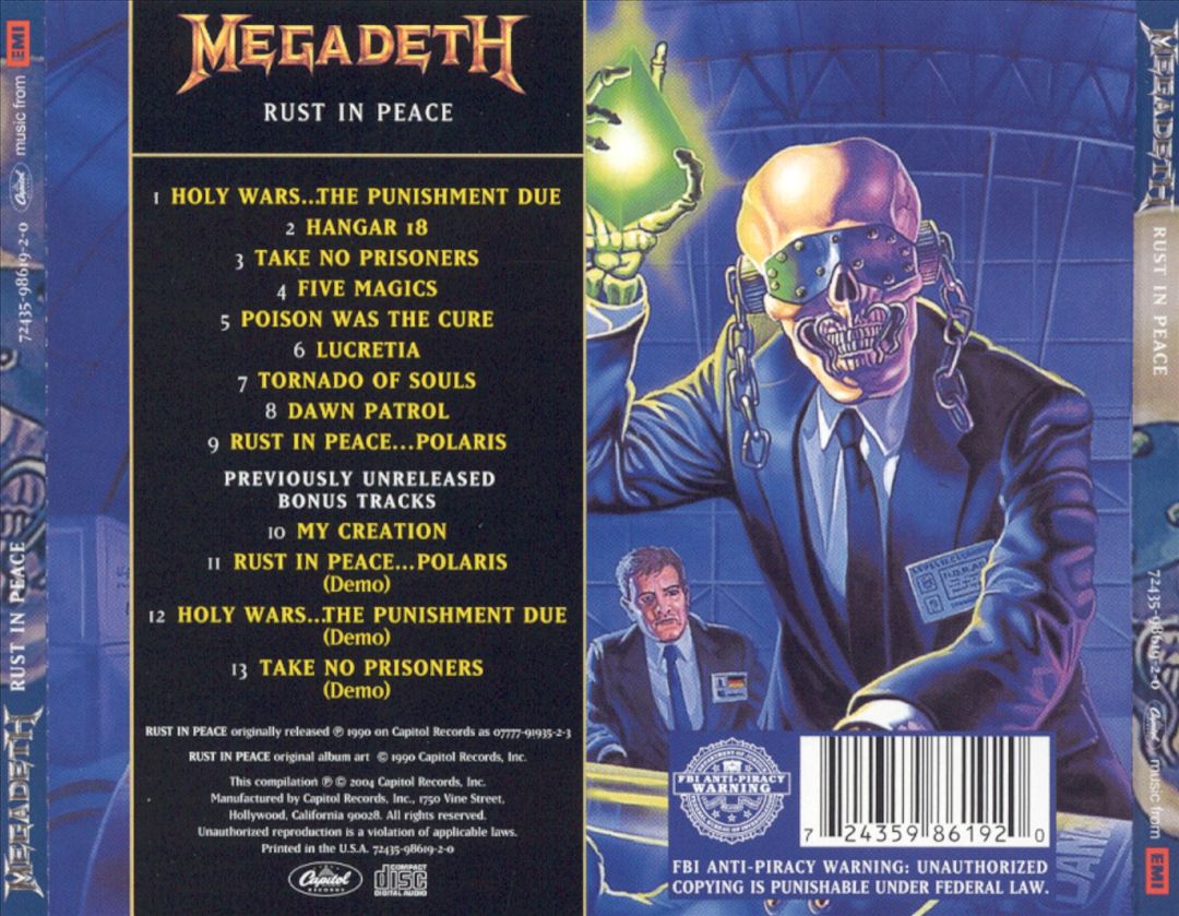 Rust in Peace [Bonus Tracks] cover art