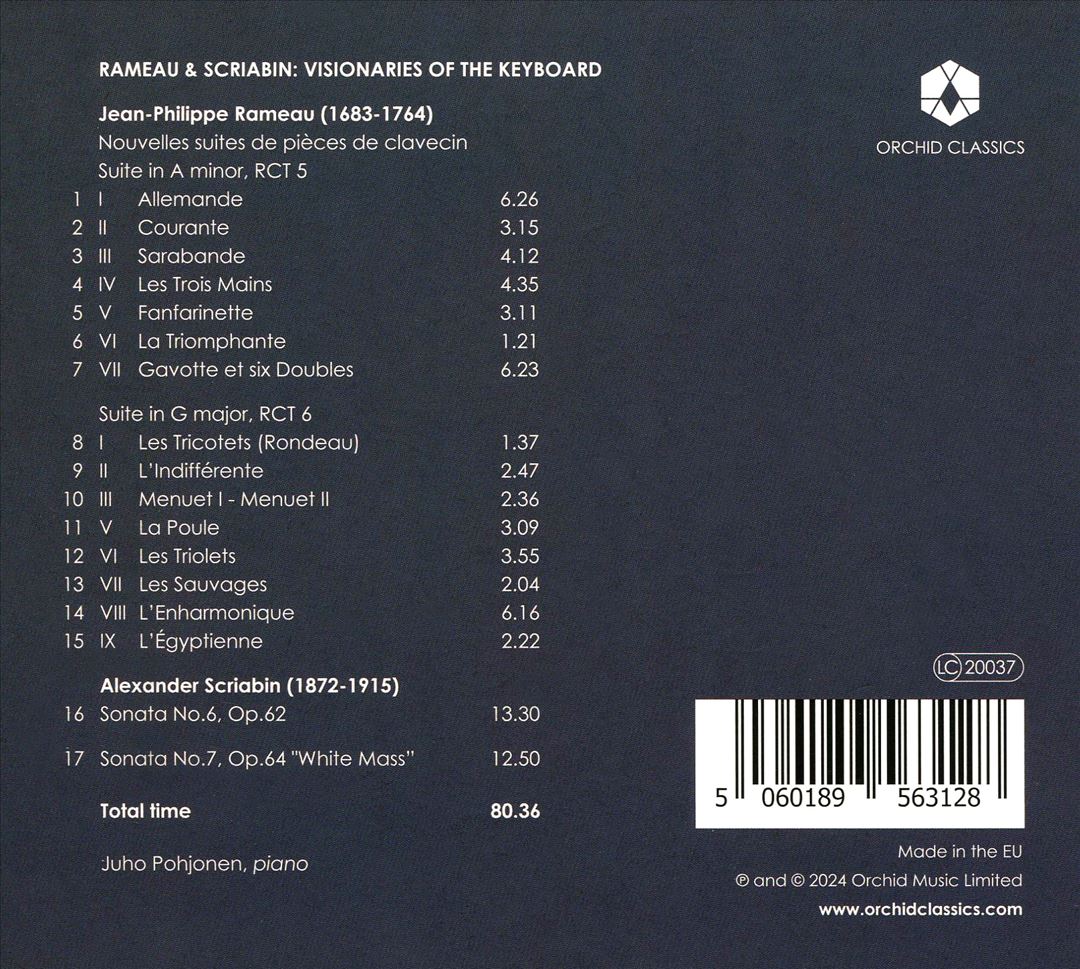 Rameau, Scriabin cover art