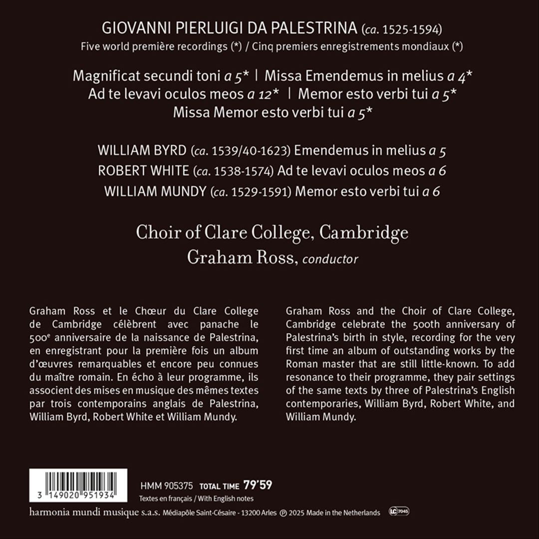 Palestrina Revealed cover art