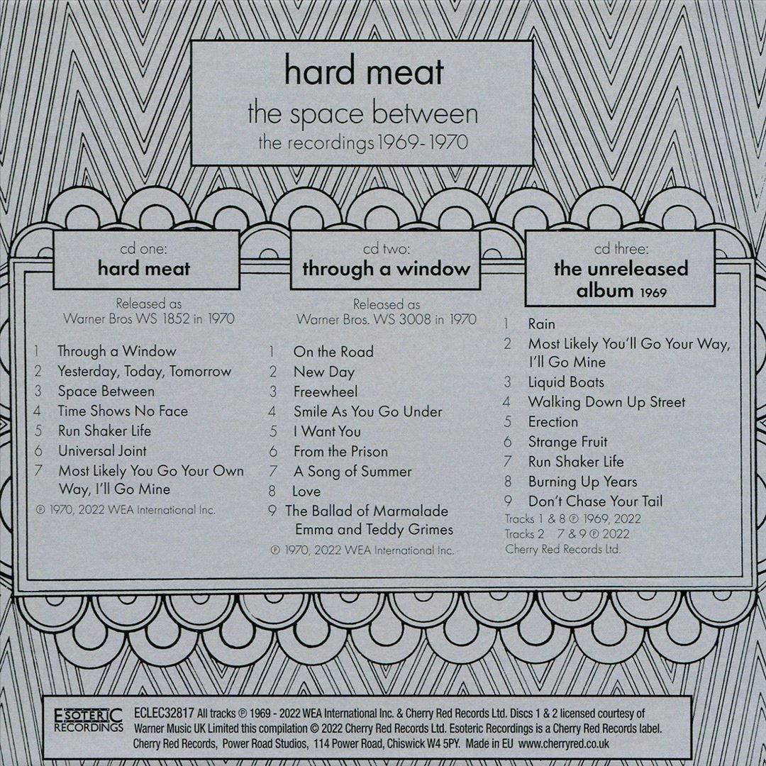 Space Between: The Recordings 1969-1970 cover art