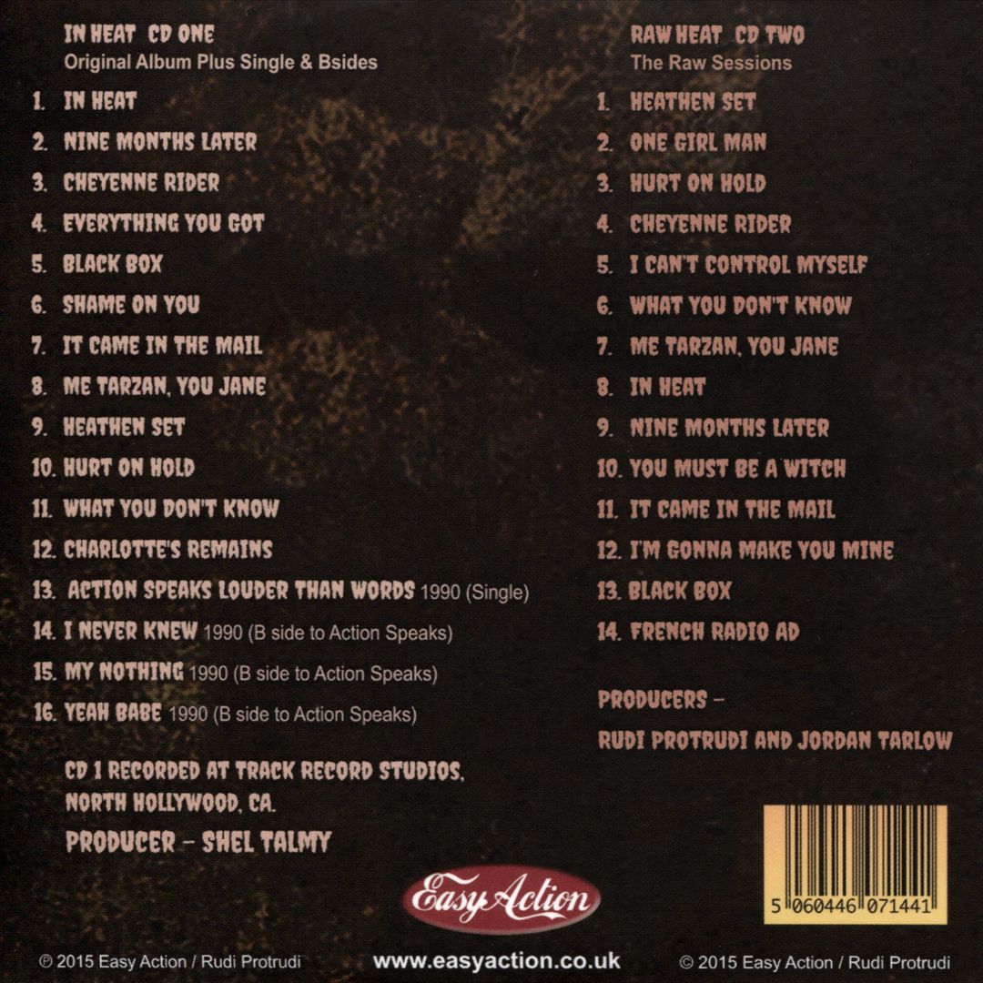 In Heat cover art