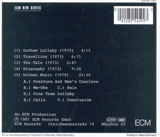 Dolmen Music cover art