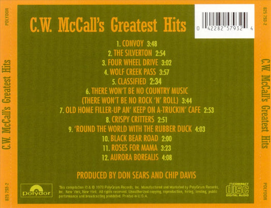 C. W. McCall's Greatest Hits cover art