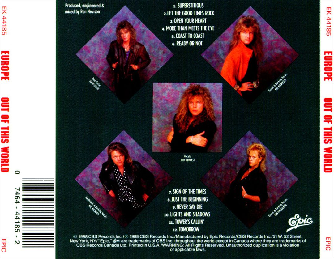 Out of This World cover art