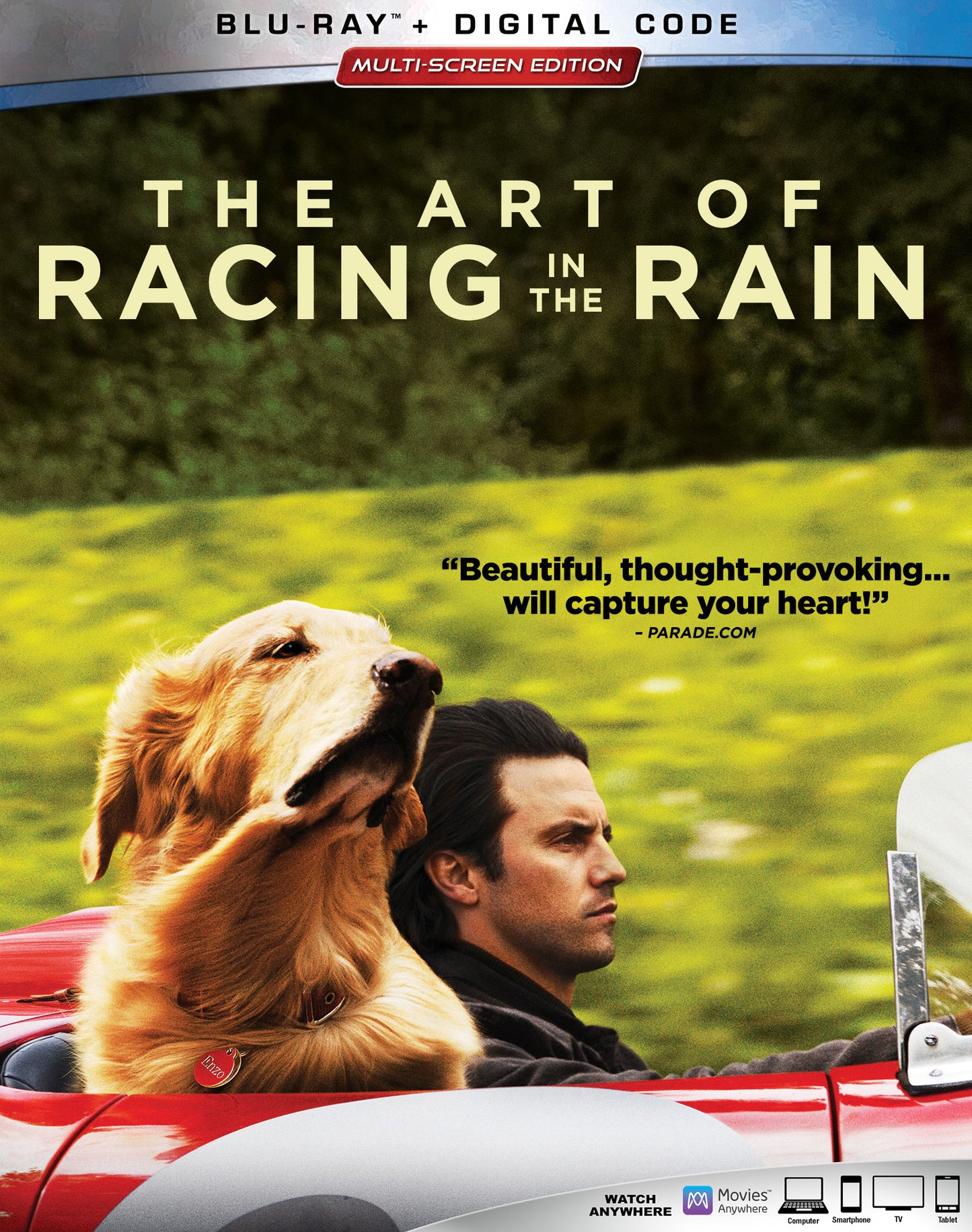 Art of Racing in the Rain [Includes Digital Copy] [Blu-ray] cover art