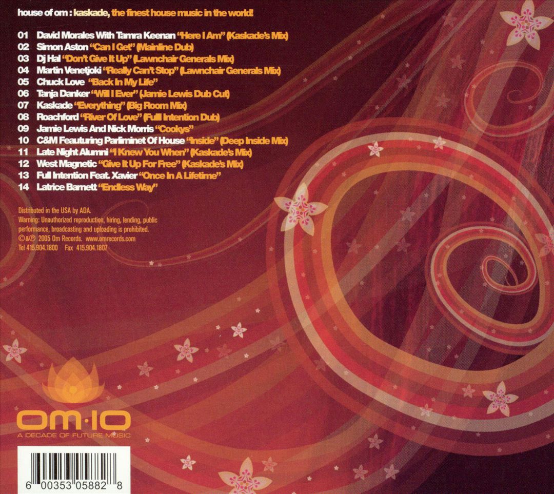 House of Om, Vol.2 (Mixed By Kaskade) cover art