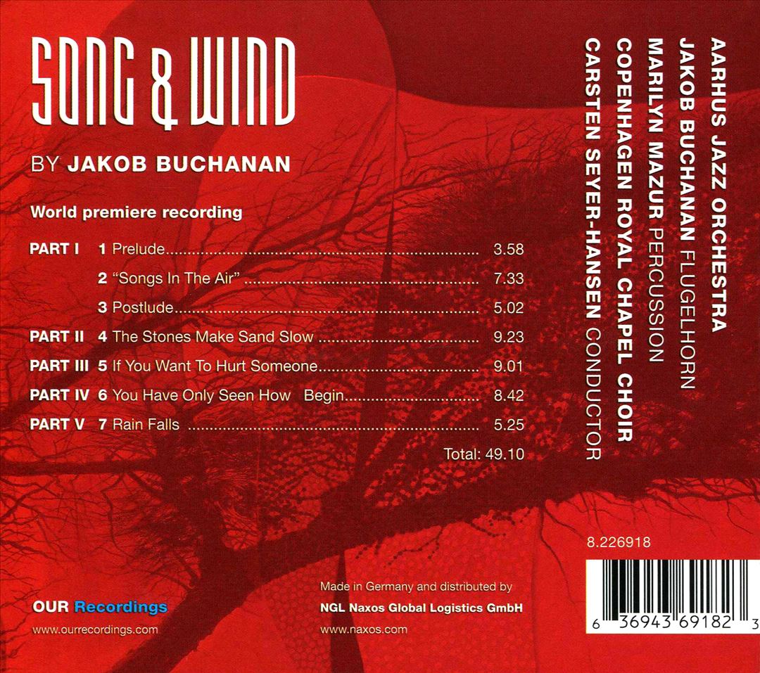 Jakob Buchanan: Song & Wind cover art