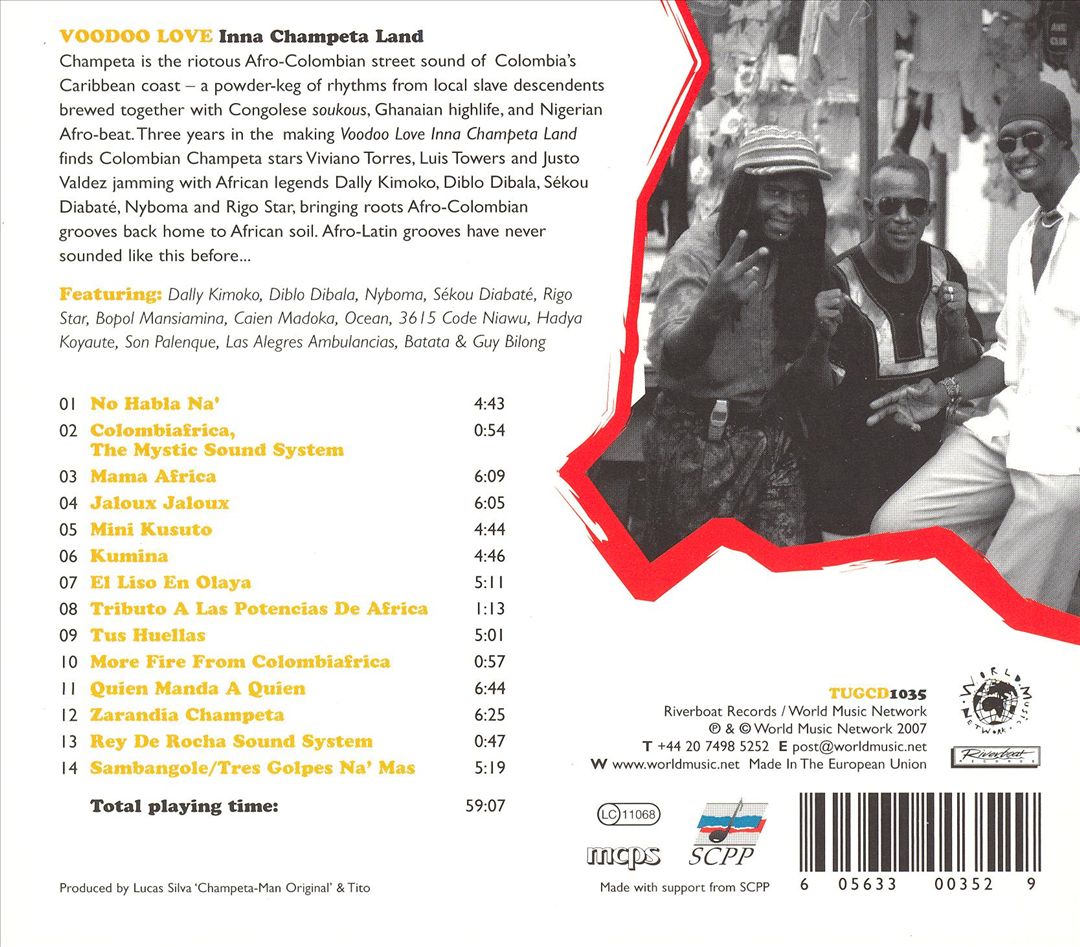 Voodoo Love Inna Champeta Land cover art