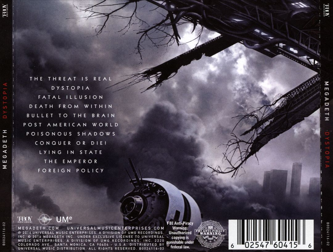 Dystopia cover art