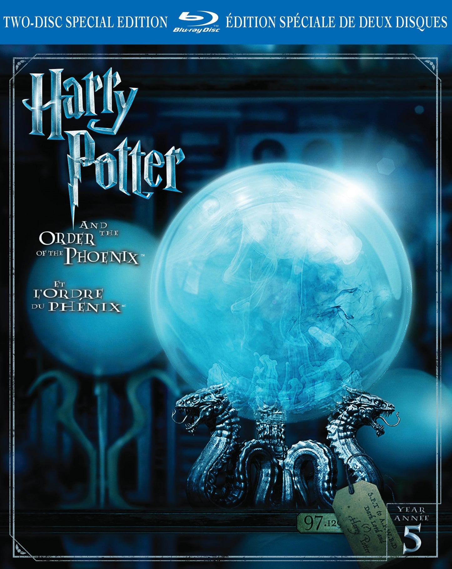 Harry Potter and the Order of the Phoenix [Blu-ray] cover art