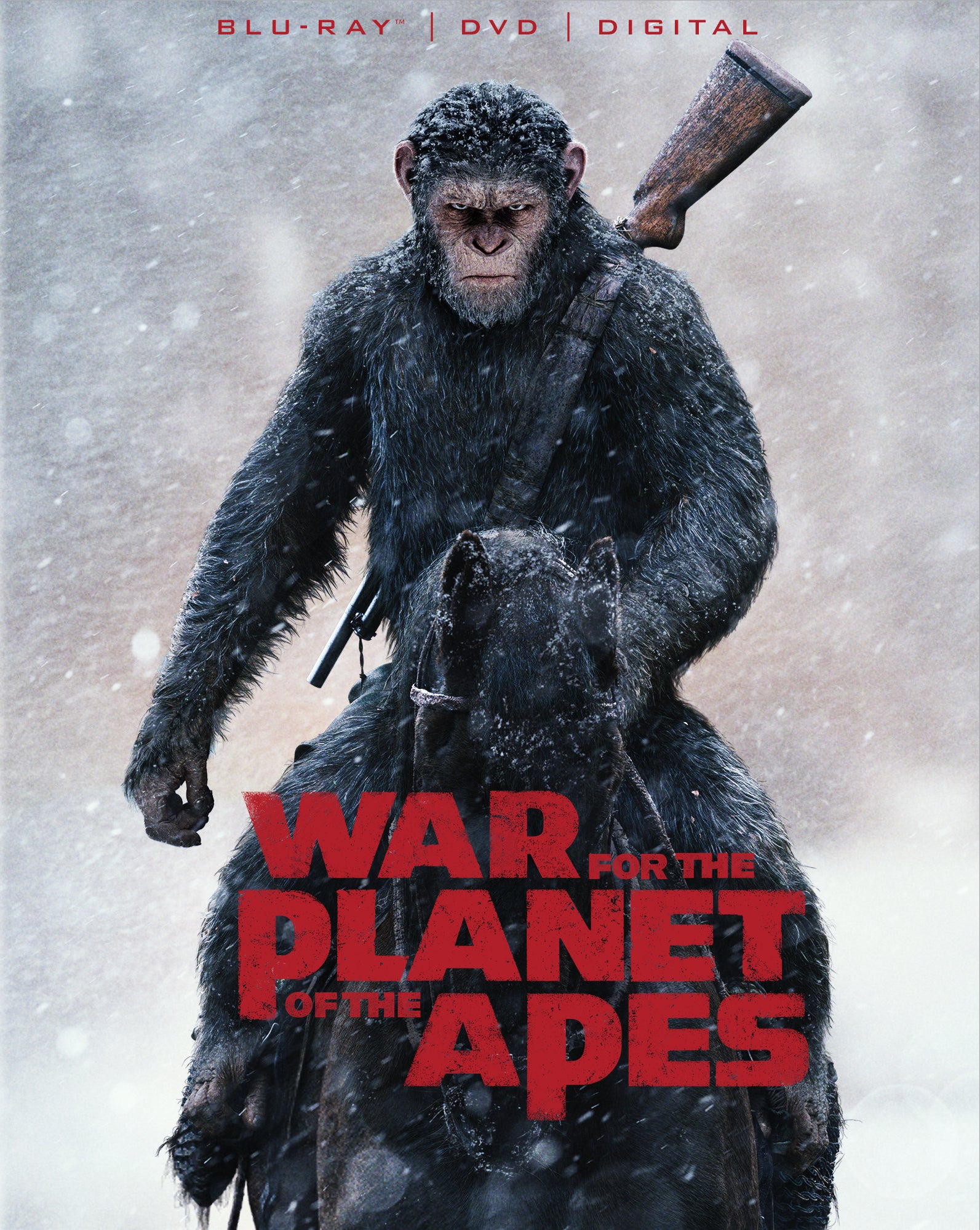 War for the Planet of the Apes [Includes Digital Copy] [Blu-ray/DVD] cover art
