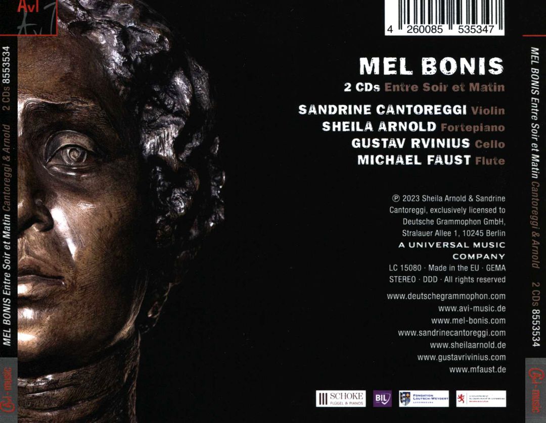Mel Bonis: Entre Soir et Matin cover art