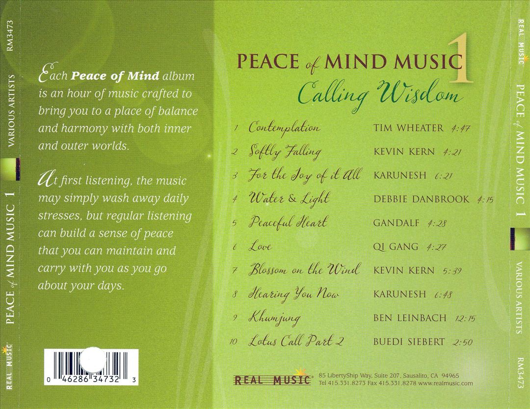 Peace of Mind Music, Vol. 1: Calling Wisdom cover art