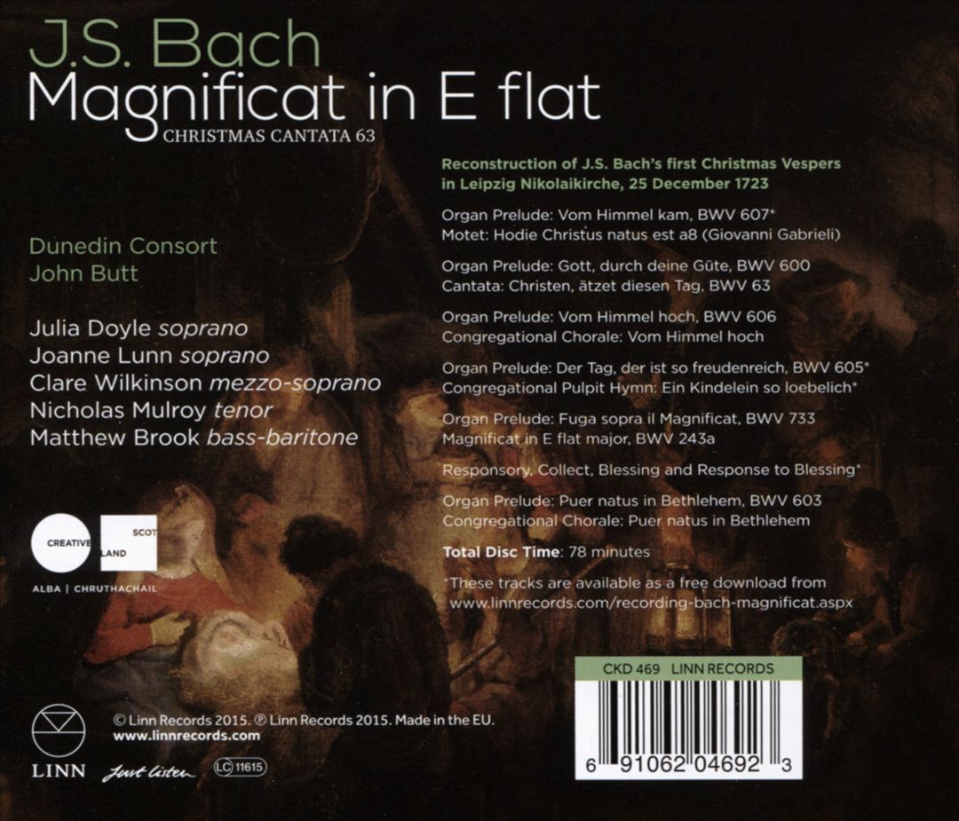 Bach: Magnificat cover art