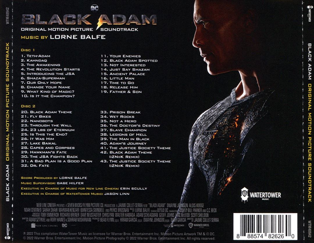 Black Adam [Original Motion Picture Soundtrack] cover art