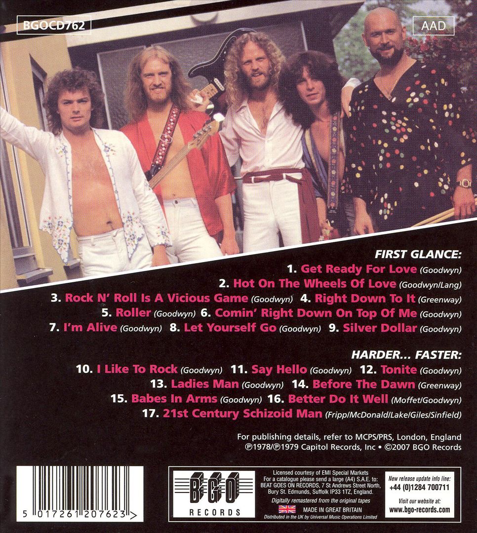 First Glance/Harder...Faster cover art