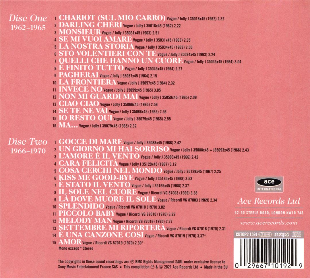 Splendido!: The Italian Singles Collection cover art