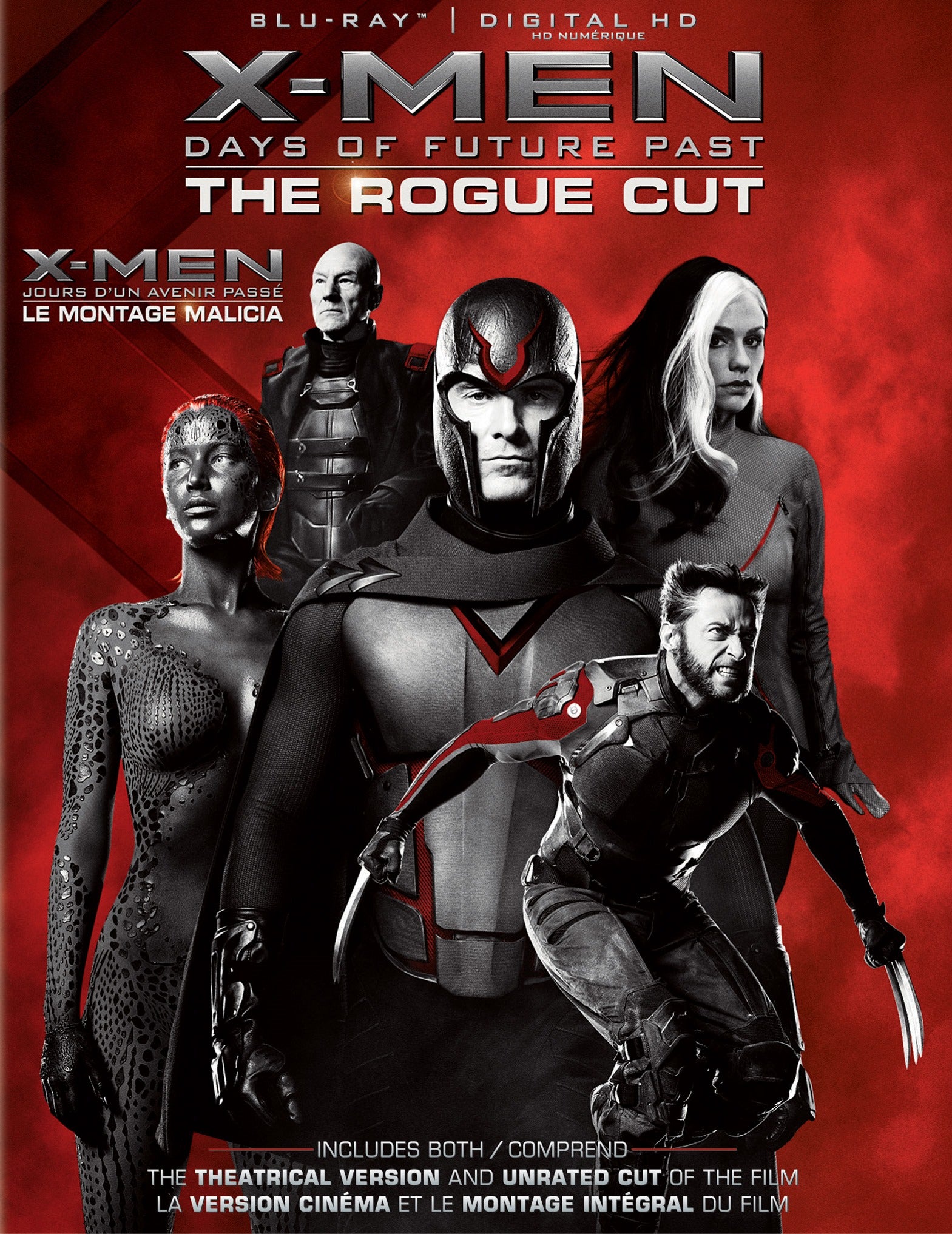 X-Men: Days of Future Past - The Rogue Cut [Blu-ray] cover art