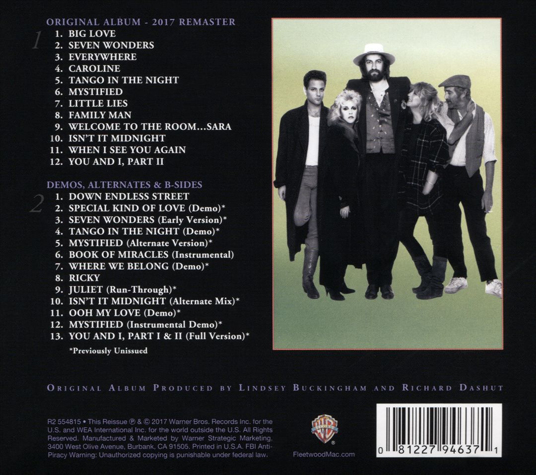 Tango in the Night [Deluxe Edition] cover art