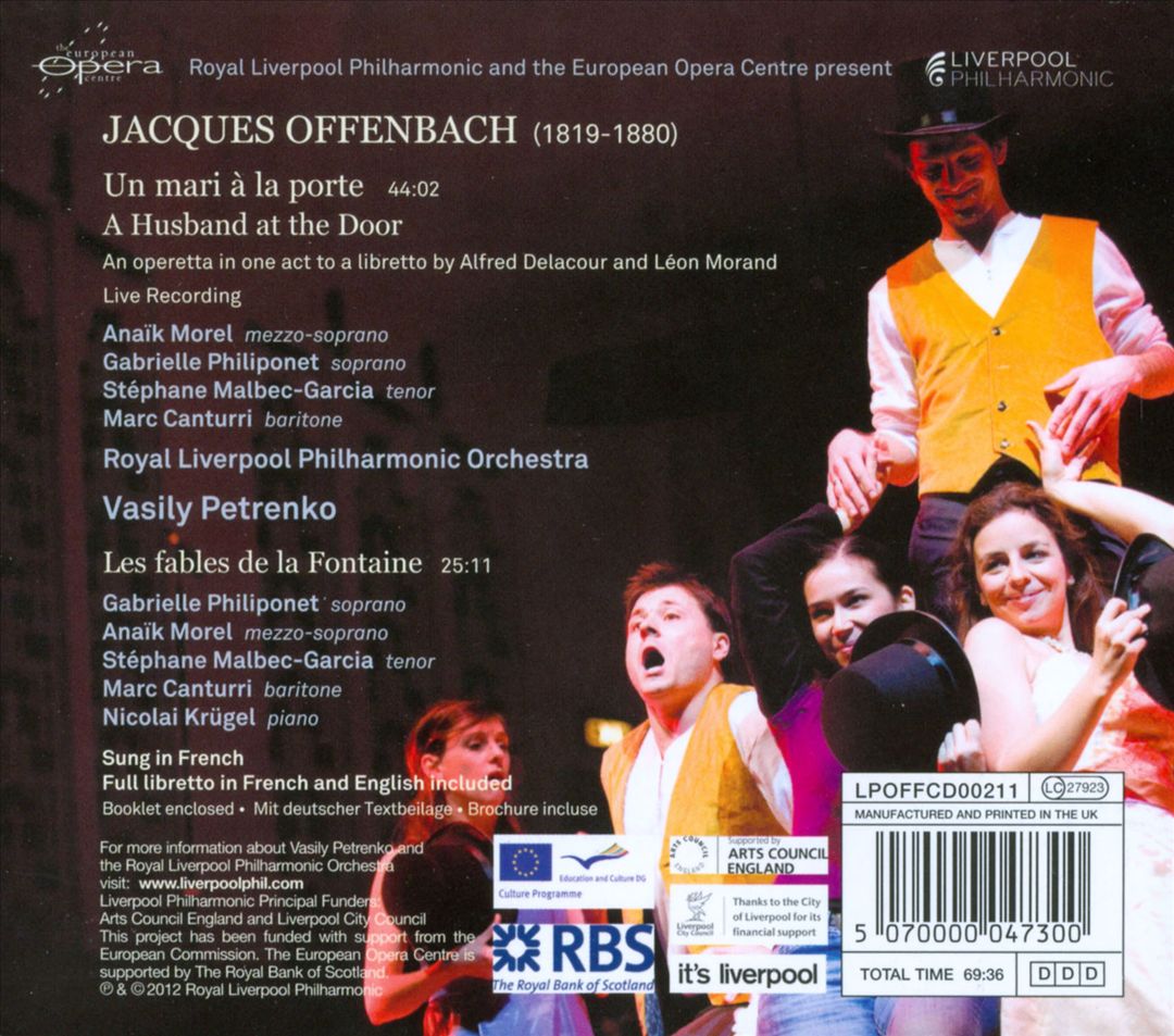 Offenbach: Un mari à la porte cover art